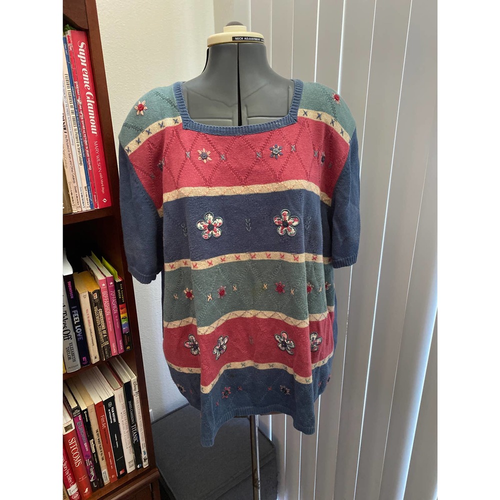 Vintage Alfred Dunner grandma sweater